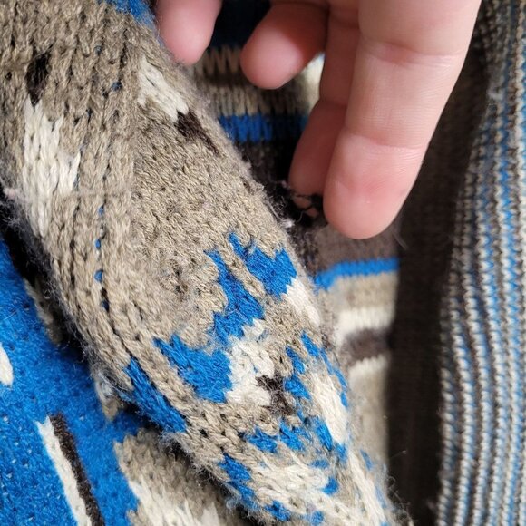 I love h81 forever 21 Womens Small Southwestern Aztec long line Cardigan sweater - Picture 9 of 12